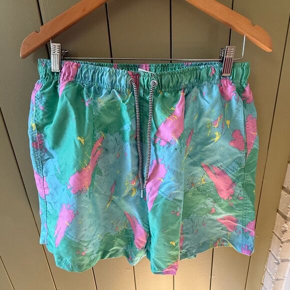 Boardies Men's Swim Trunks in Multicolor Print - Picture 1 of 7
